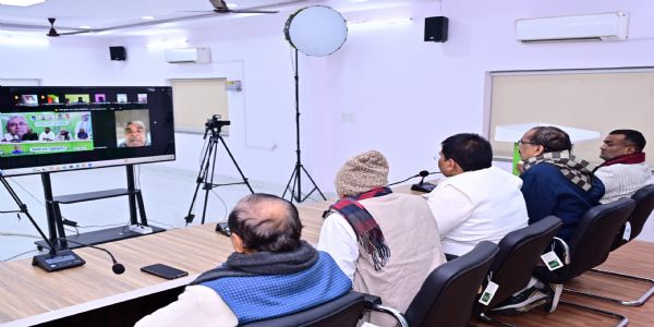 जदयू की सदस्यता अभियान की वर्चुअल समीक्षात्मक बैठक में मुख्यमंत्री नीतीश कुमार हुए शामिल