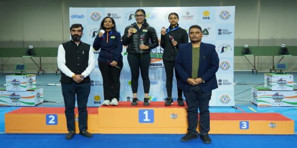 राष्ट्रीय शूटिंग चैंपियनशिप : 10 मीटर एयर राइफल महिला फाइनल में अमीरा ने जीता स्वर्ण