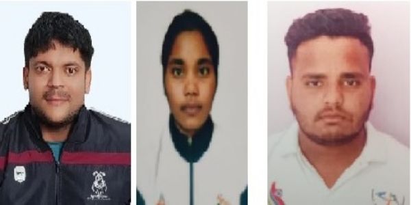 आल इंडिया यूनिवर्सिटी भारोत्तोलन प्रतियोगिता में गुरु जम्भेश्वर विश्वविद्यालय मुरादाबाद के तीन खिलाड़ी चयनित