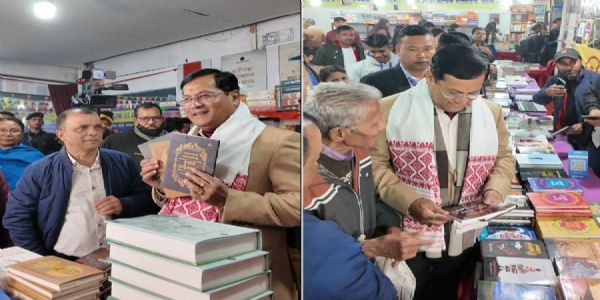 सोनोवाल ने असम पुस्तक मेले का किया दौरा, युवा पाठकों को पढ़ने की संस्कृति बनाने के लिए किया प्रोत्साहित
