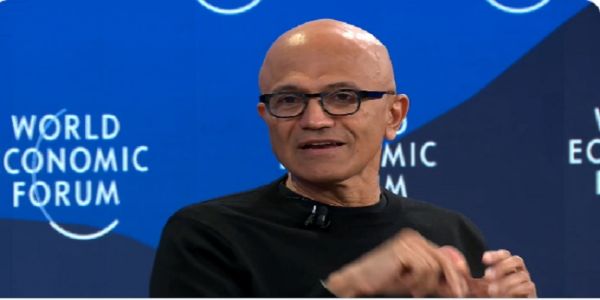 एआई का लक्ष्य हो हर किसी के जीवन को बेहतर बनाना: सत्‍य नडेला