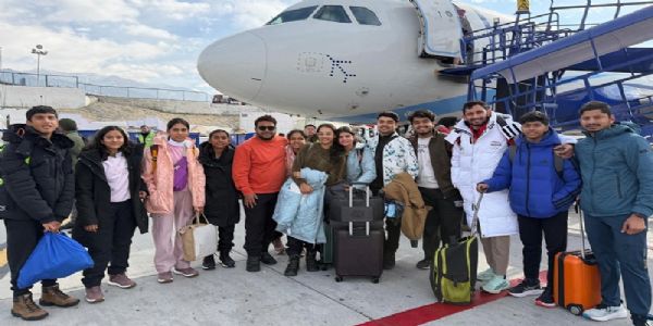 मप्र की 15 सदस्यीय आइस स्केटिंग टीम खेलो इंडिया विंटर गेम्स–2026 में करेगी सहभागिता