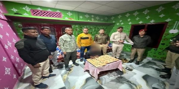 कछार में 356 ग्राम हेरोइन बरामद, एक गिरफ्तार