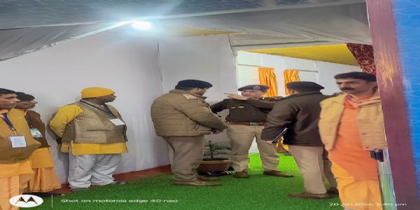 शांतिकुंज शताब्दी समारोह : सुरक्षा व्यवस्था का जायजा लेने डीजीपी पहुंचे हरिद्वार