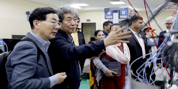 मध्‍य प्रदेश के ग्लोबल स्किल पार्क का साउथ कोरिया के प्रतिनिधिमंडल ने किया भ्रमण