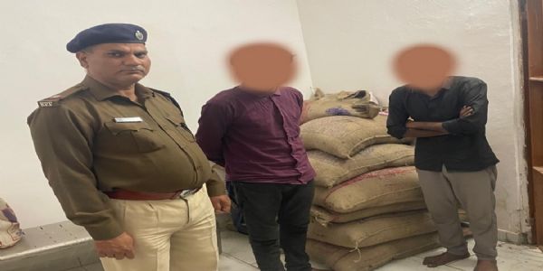 उत्राण स्टेशन पर मालगाड़ी से चावल की बोरियां चोरी करने वाले दो आरोपित गिरफ्तार