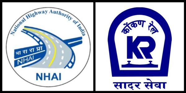 एनएचएआई और कोंकण रेलवे