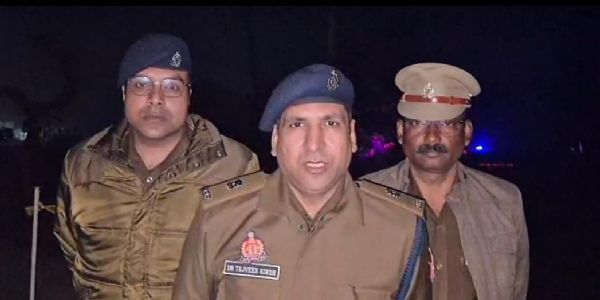 बुलंदशहर : मुठभेड़ में तीन गैंगस्टर गिरफ्तार, दो गोली लगने से घायल