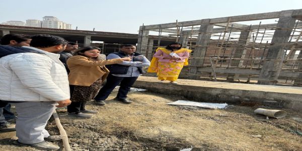 ग्रेटर नोएडा वेस्ट में निर्माणाधीनं सीवरेज शोधित संयंत्र इस वर्ष हो जाएगा चालू