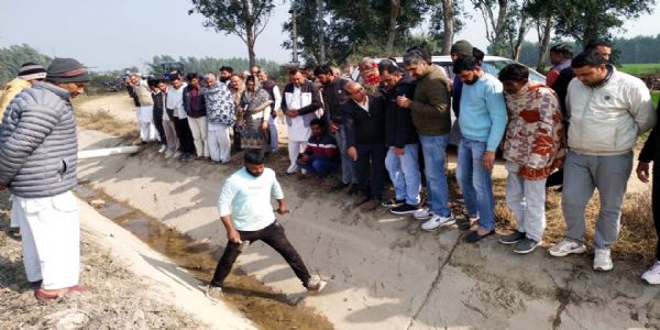 हिसार : माइनर निर्माण की जांच को कुलेरी पहुंची सीएम फ्लाइंग टीम