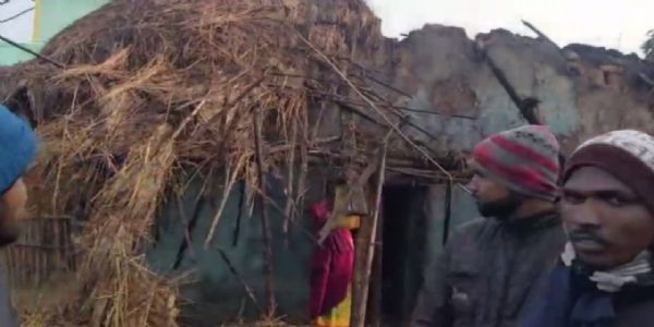 ओंदा में भाजपा नेता की दुकान और घर पर हमले का आरोप, पेट्रोल डालकर परिवार को जिंदा जलाने की कोशिश