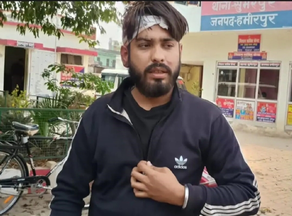 धारदार हथियार से युवक पर हमला,मुकदमा दर्ज