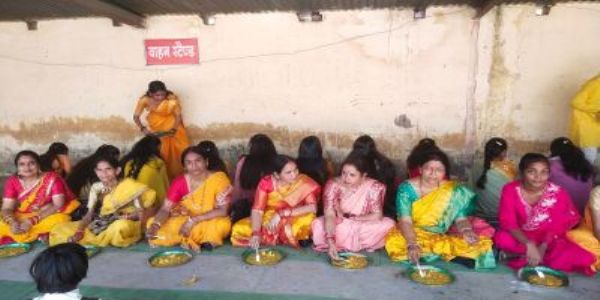 सरस्वती शिशु मंदिर कुसमुंडा में सरस्वती पूजन के साथ विद्यारंभ संस्कार सम्पन्न