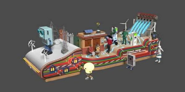 गणतंत्र दिवस परेड में विद्युत मंत्रालय ‘प्रकाश गंगा’ झांकी का करेगा प्रदर्शन