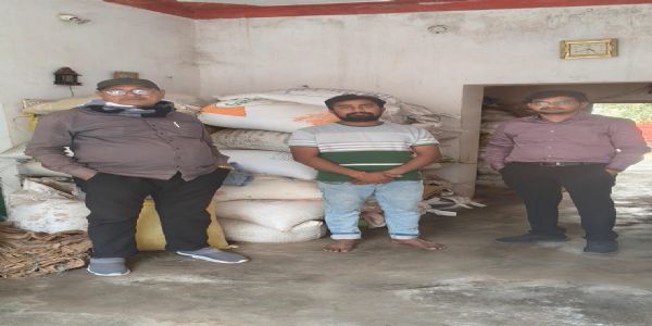 अवैध धान पर सख्त कार्रवाई, जांजगीर-चांपा में 293 बोरी धान जब्त