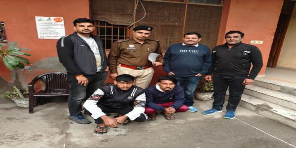 पानीपत: घर से नकदी व जेवरात चोरी के दो आरोपी गिरफ्तार