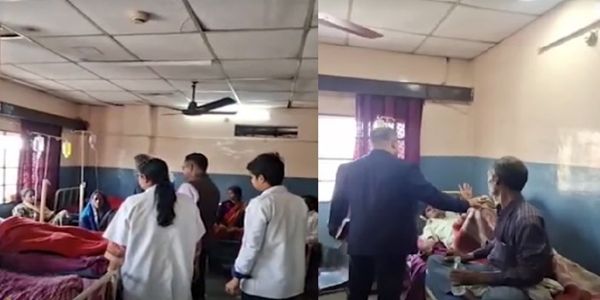 इंदौर में दूषित पानी पीने से बीमार हुए मरीजों का अस्पताल में चल रहा इलाज