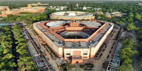 संसद के लोगो का प्रतीकात्‍मक चित्र