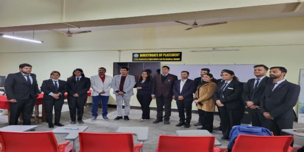 सीएसए में कैम्पस प्लेसमेंट : एग्रोस्टार व गोदरेज एग्रोवेट में 15 छात्र-छात्राओं का चयन