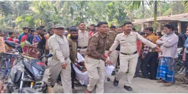 पत्नी की हत्या कर थाने पहुंचा आरोपित