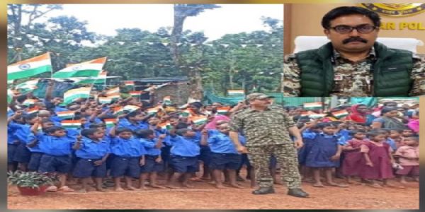 छत्तीसगढ़ के बस्तर संभाग के 41 गांवों में पहली बार लहराएगा तिरंगा