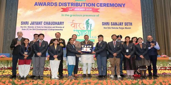 वीर गाथा 5.0 के सुपर-100 विजेताओं को किया सम्मानित