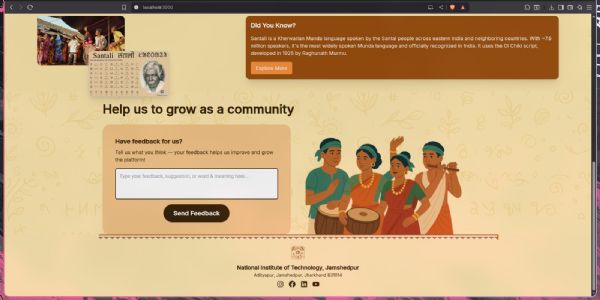 ओल चिकि लिपि का हिंदी-अंग्रेजी समेत जनजातीय भाषाओं में अनुवाद करेगा ‘तोरजोमा’ सॉफ्टवेयर