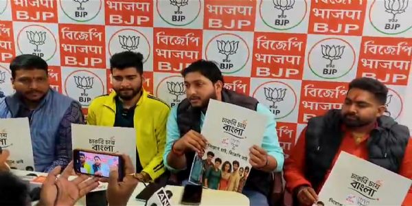 नौकरी की मांग पर भाजपा युवा मोर्चा ने शुरु किया जनसंपर्क अभियान