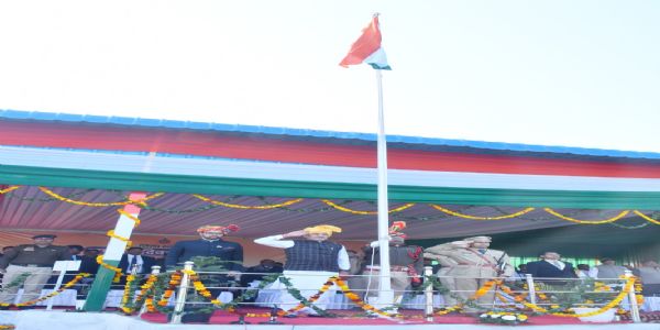 राज्यसभा सांसद सुभाष बराला ने नूंह में राष्ट्रीय ध्वज फहराया