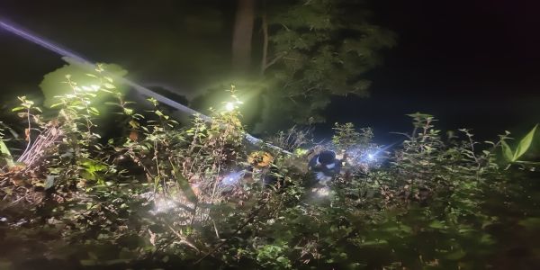 सुखीढांग के पास वाहन दुर्घटना में दो घायल