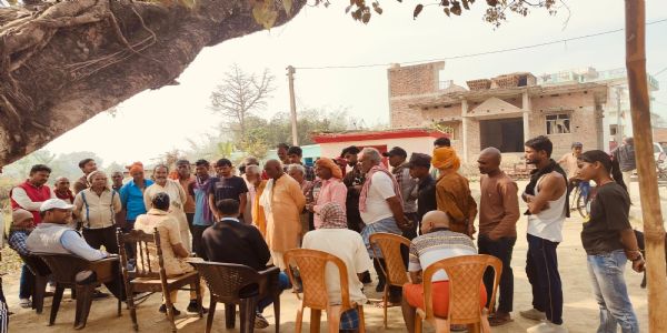 भूमि सर्वे को लेकर लगा शिविर,पहुंचे दर्जनों रैयत