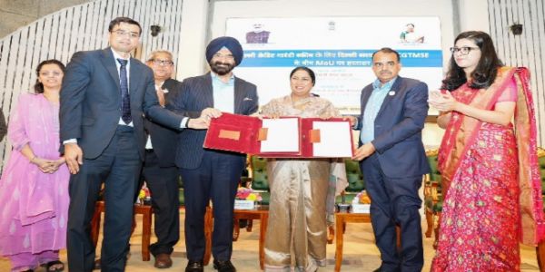 दिल्ली सरकार और सीजीटीएमएसई के बीच एमओयू, सूक्ष्म एवं लघु उद्यमियों को मिलेगा 95 फीसदी तक गारंटी कवरेज