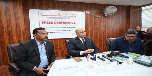 केंद्रीय कृषि विश्वविद्यालय में चौथा तीन दिवसीय अंतरराष्ट्रीय बागवानी शिखर सम्मेलन 28 जनवरी से