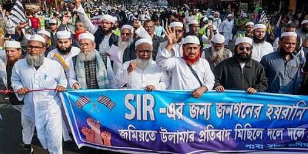 एसआईआर के विरोध में कोलकाता की सड़कों पर उतरी जमीअत-ए-उलेमा-ए-हिंद