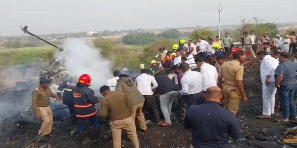 अजित पवार विमान दुर्घटना की जांच के लिए एएआईबी की टीम बारामती रवाना
