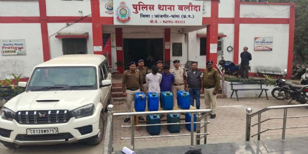 डीजल चोरी करने वाले दो आरोपित गिरफ्तार, 14 सौ लीटर डीजल और स्कॉर्पियो जब्त