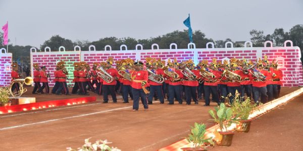 बीटिंग द रिट्रीट समारोह गुरुवार को, राज्‍यपाल के मुख्‍य आतिथ्‍य में होगा आयोजन