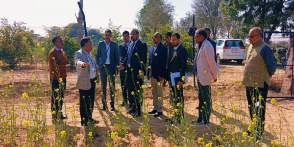 आईसीएआर महानिदेशक डॉ. मांगीलाल जाट का बीकानेर दौरा,