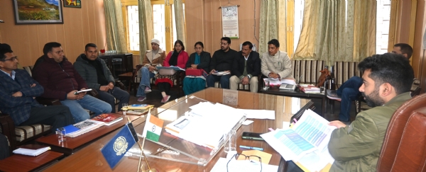 अतिरिक्त उपायुक्त मंडी गुरसिमर सिंह की अध्यक्षता में अंतर विभागीय बैठक का आयोजन।