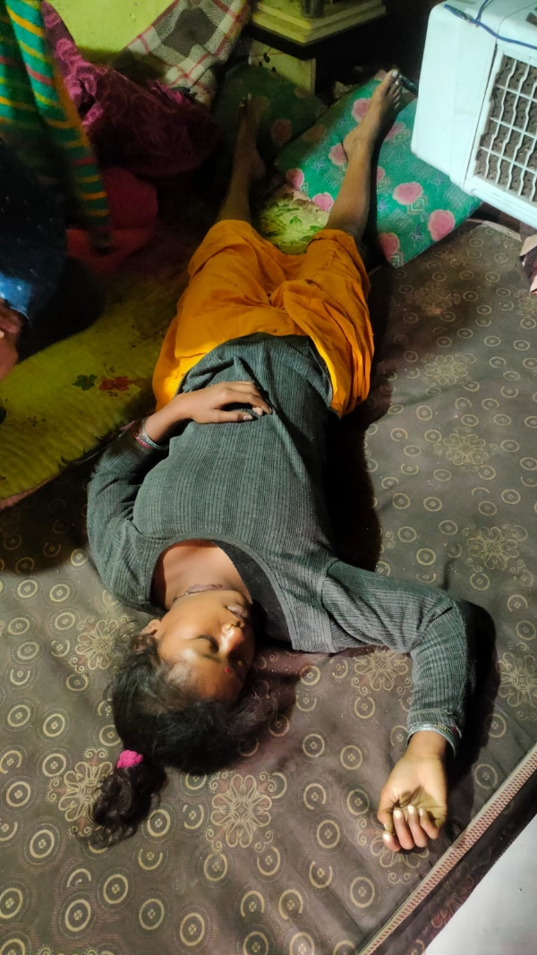 नवविवाहिता का शव