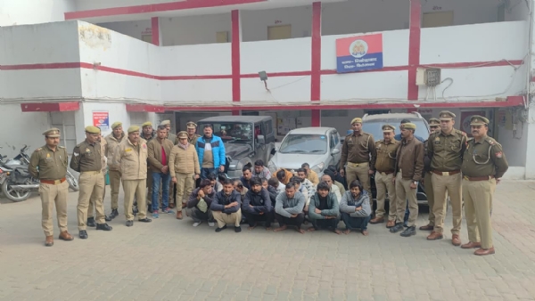 गिरफ्तार अभियुक्त