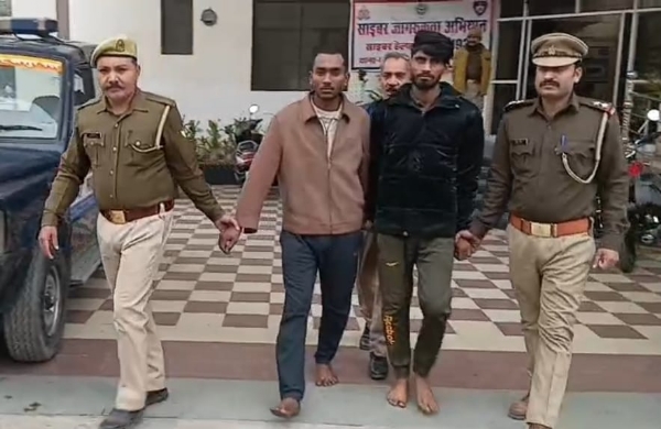 पुलिस की गिरफ्त में शातिर चोर