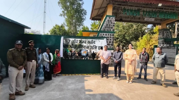 Seoni: Jamtara tourist gate of Pench Tiger Reserve renamed, dedicated in the name of martyr Kabirdas Uikey