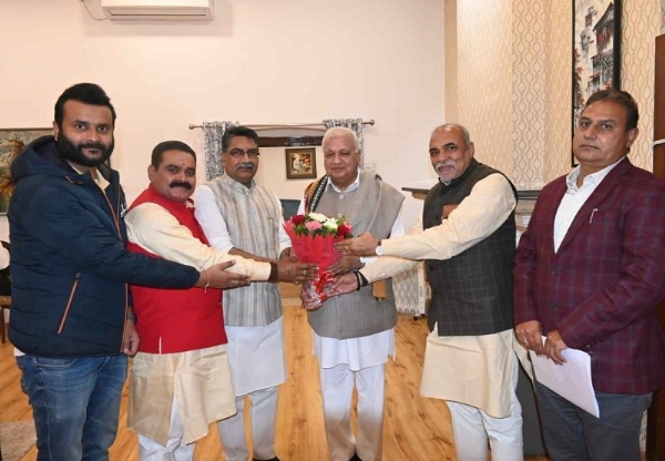 बिहार के राज्यपाल आरिफ मोहम्मद खान का जबलपुर में आत्मीय स्वागत