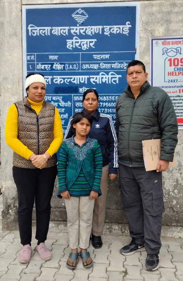 लावारिस मिली बालिका