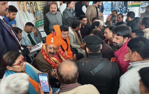 Dr. Jitendra Singh held public Darbar in Kathua, resolving public issues on the spot.