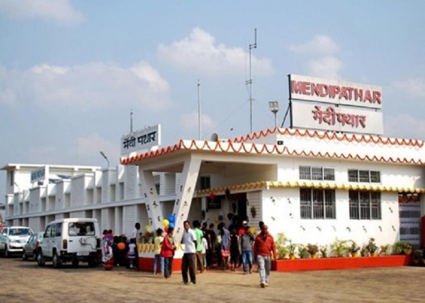 मेघालयः मेंदीपथार रेलवे स्टेशन