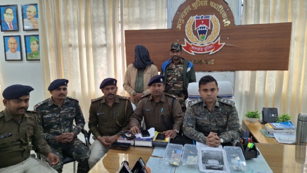 गिरफ्तार फर्जी आईएएस सह आईपीटीएएफएस अधिकारी गिरफ्तार फर्जी आईएएस सह आईपीटीएएफएस अधिकारी