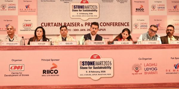 इंडिया स्टोनमार्ट 5 से 8 फरवरी तक जयपुर में, राजस्थान के पत्थर उद्योग को मिलेगा वैश्विक मंच