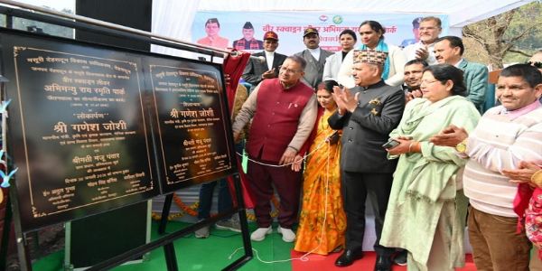 स्मृति पार्क राष्ट्रसेवा और देशभक्ति की प्रेरणा:गणेश जोशी